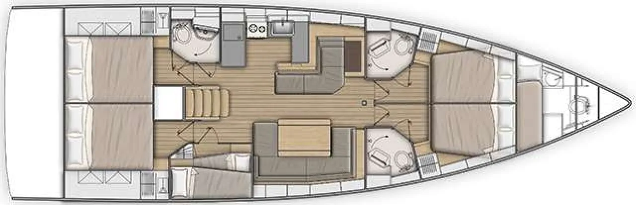Beneteau 52  - Photo 4