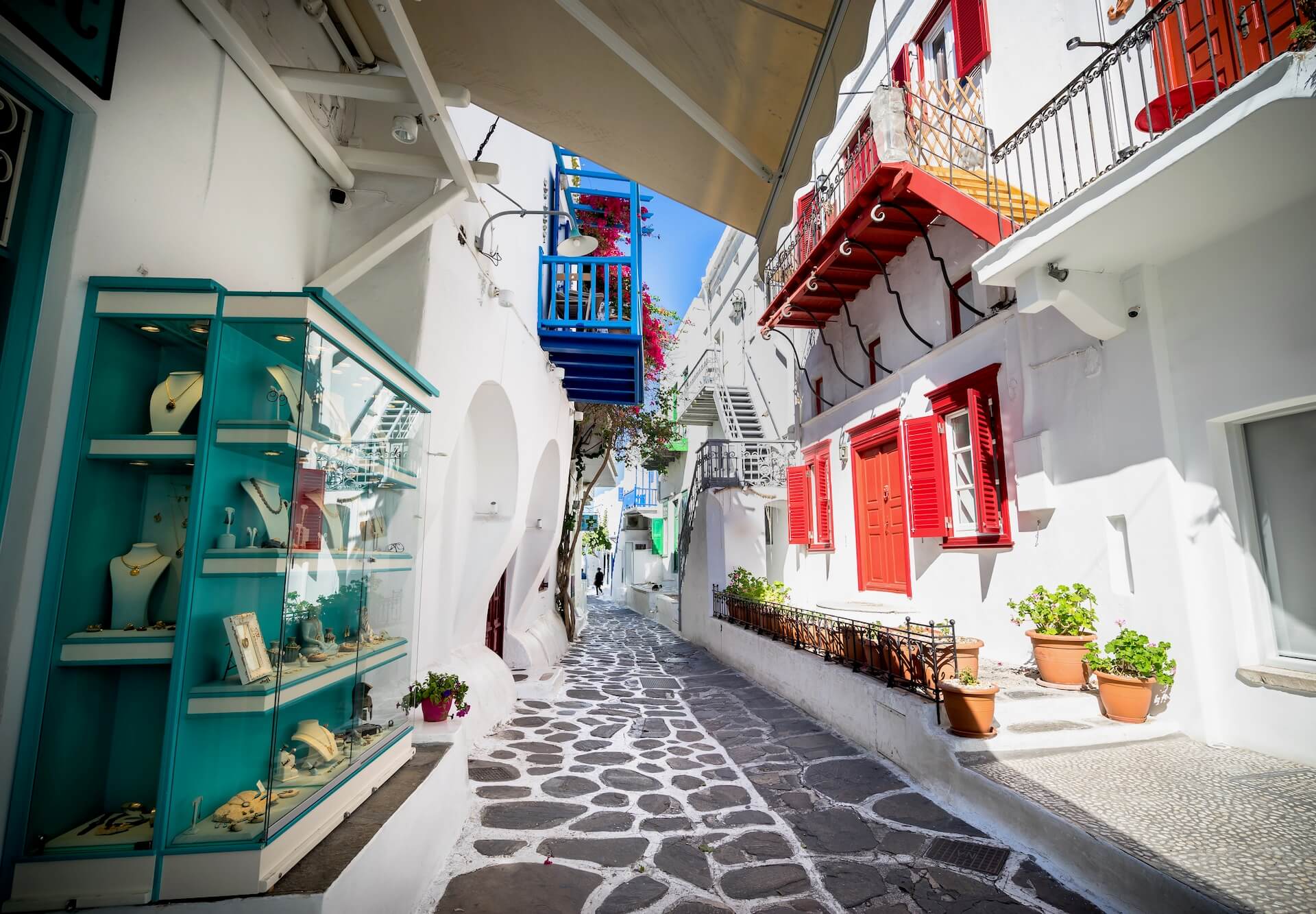 Luxury Boutiques on Mykonos